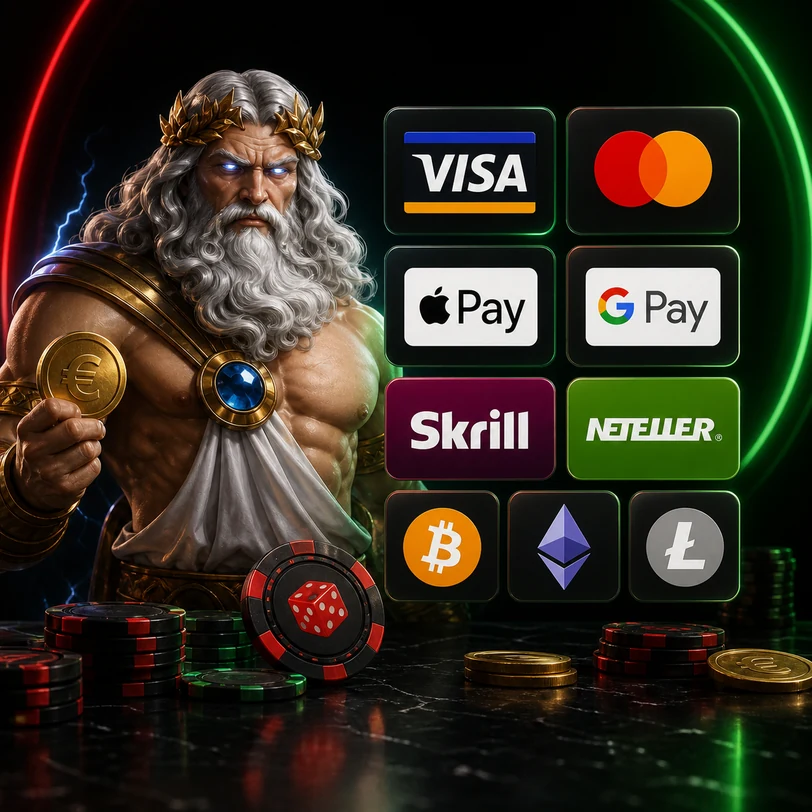Méthodes de paiement Bet On Red avec cartes, wallets et crypto