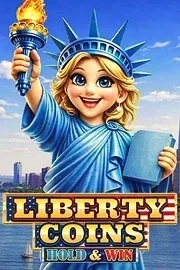 Affiche du jeu de machine à sous Liberty Coins