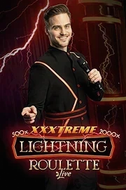Affiche du jeu de roulette en direct Lightning Roulette